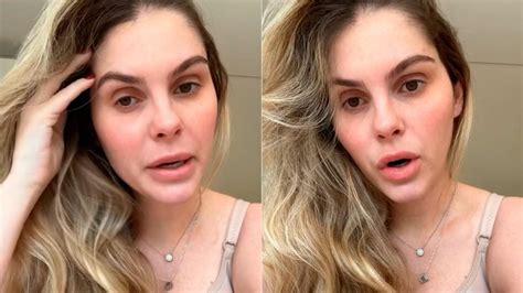 Bárbara Evans posa só de calcinha e mostra o corpo após